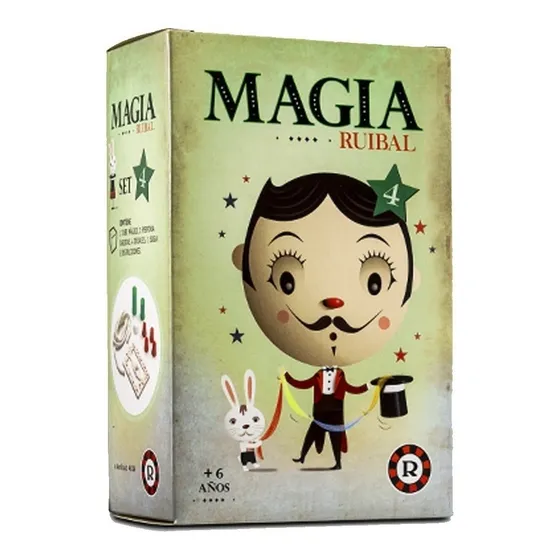 Juego De Magia 4 Trucos Ruibal Infantil Para Chicos  