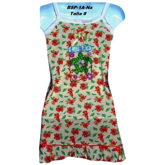 Blusas Niñas Franela Manga Corta Tiritas Estampadas Sweet