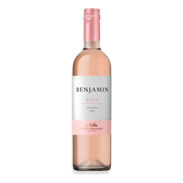 Vino Benjamín Colección Tardía Rosado Dulce 750ml Mendoza
