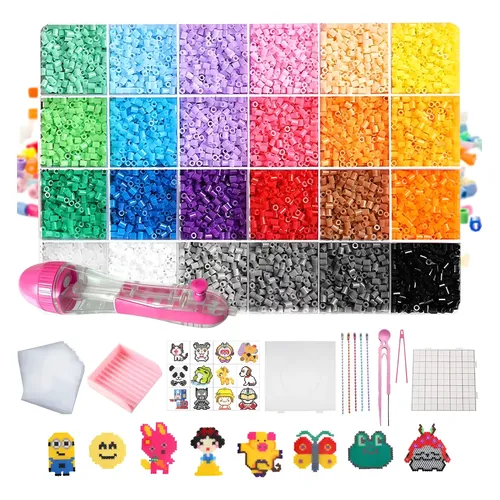 A A * Hama Beads Puzzles Juguetes Fusible Hecho A Mano | MercadoLivre