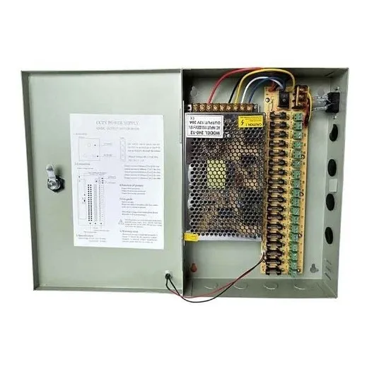 Fuente De Poder Centralizada 18 Canales 12v 20amp Cctv 