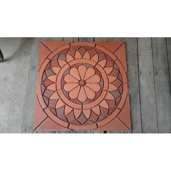 Rosetones Para Caico, Terracota, Colombianos Merkagres 61x61