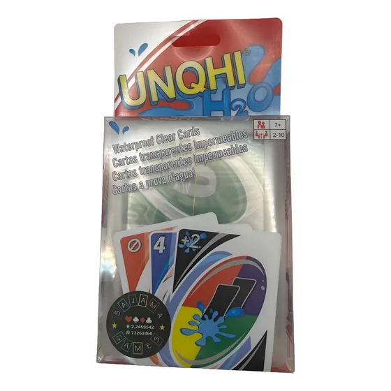 Cartas De Uno H2o Juego De Mesa Cartas A Prueba De Agua 