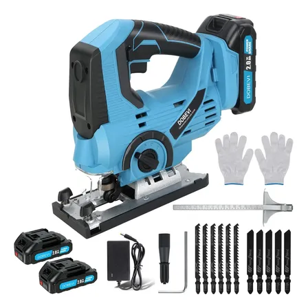 Serra Tico Tico 850w Variável Profissional C/2bateria Dobevi 127/220v