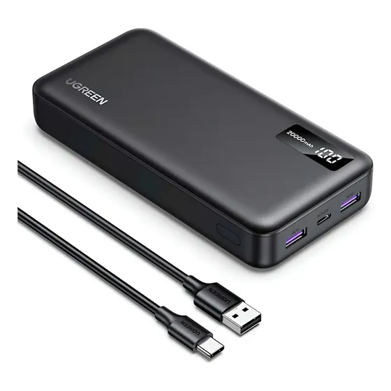 Banco De Energía Ugreen De 20000 Mah, 22,5 W, Con Carga Rápi | Cuotas sin interés