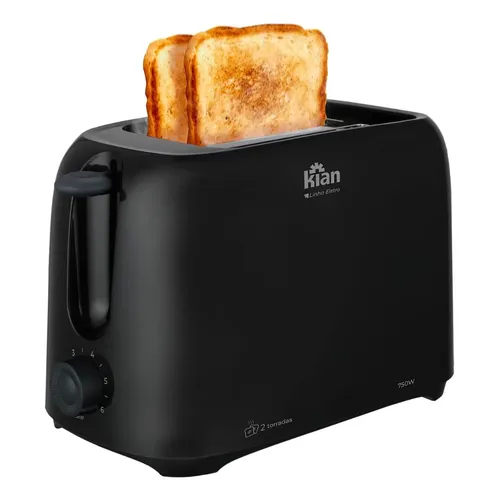 Torradeira Inox Tostador Love Your Day Tom10 Electrolux Cor Preto