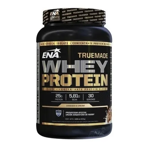 Whey Protein Ena True Made 2lb Proteina Aislada + Concentra