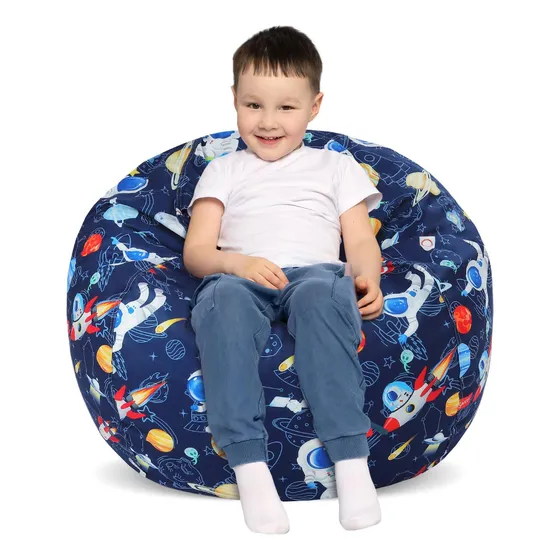 Silla De Bolsa De Frijol Para Niños Sillas De Bolsa Qf56x