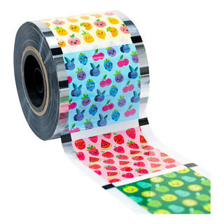 2 Pzs - Rollo Film Plástico 2kg Con Diseño Para Sellar Vasos 2 Pzs - Rollo Film Plástico 2kg Con Diseño Para Sellar Vasos