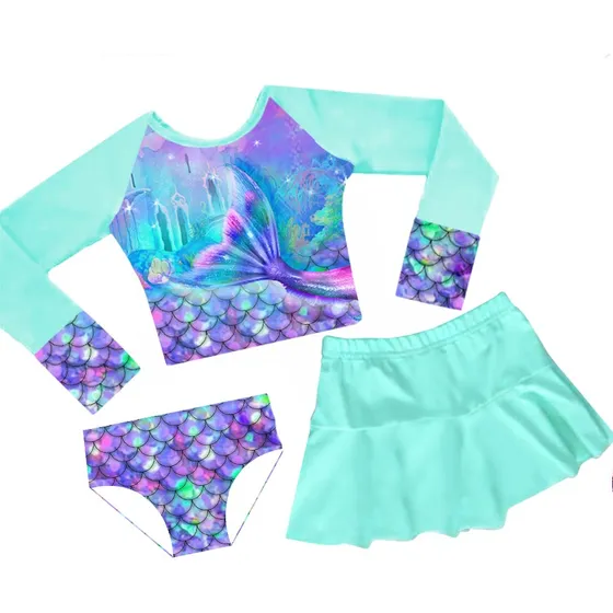 Bañador Traje De Baño Cola De Sirena