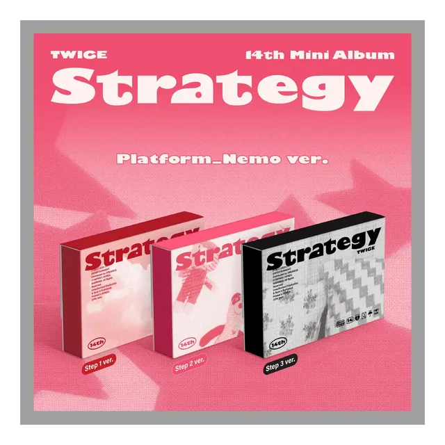 Twice Strategy 14th Mini Album Nemo Step 1 Version
