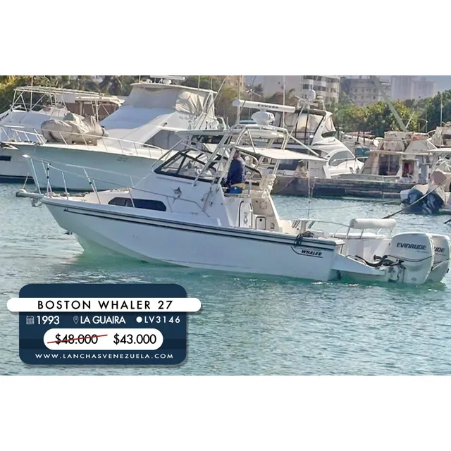 Lancha Boston Whaler 27 Lv3146