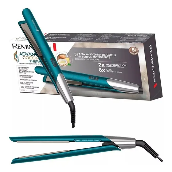 Plancha Remington Alisadora Advanced Coconut Therapy Nuevas
