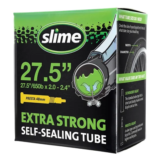 Cámara Bicicleta Antipinchazo Slime R 27.5 Válvula Presta