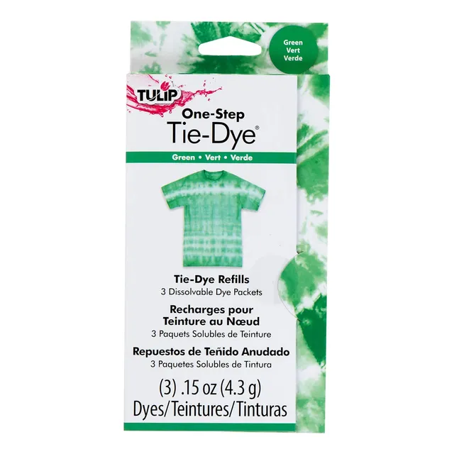 Kit De Recarga De Tinte Verde Para Tie-dye Tulip