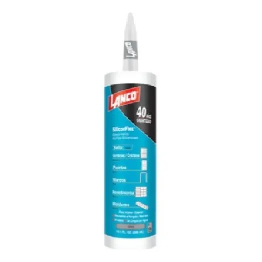 Silicona Sellador Colores Siliconflex Lanco 300ml