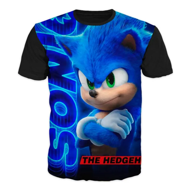 Camisetas De Sonic Para Niños Y Adultos