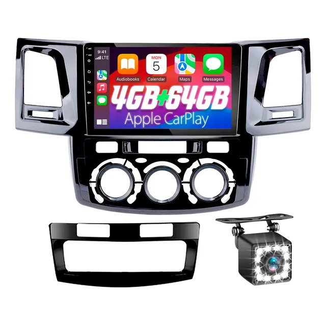 Central Multimedia Toyota Hilux (2005-2015) Android 14