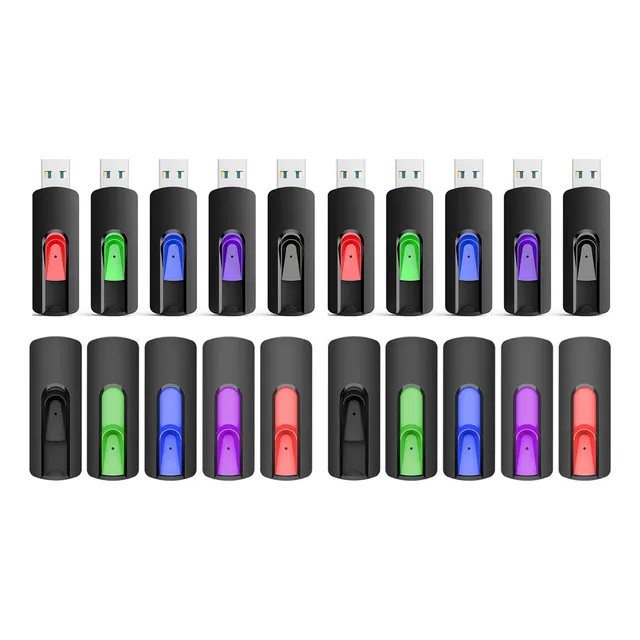 Topesel Kit 20 Memoria Usb 2.0 Flash Pendrive 