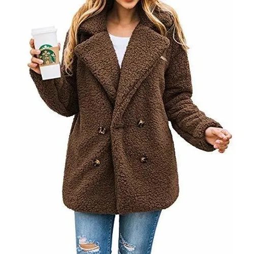 Hermosa Mujer De 2023 De Moda Abrigo De Invierno De W46ge