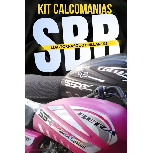 Calcomanias Bera Sbr Personalizadas
