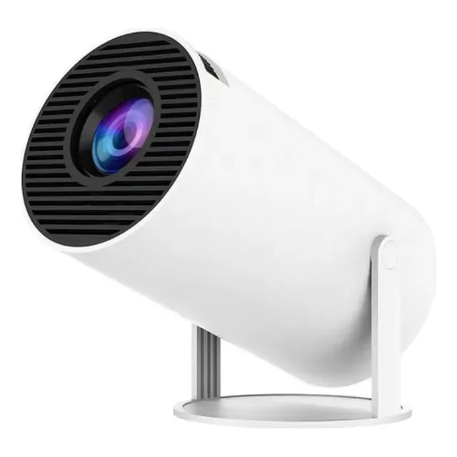 Proyector Led 4500 Lumenes Wifi Bt Color Blanco