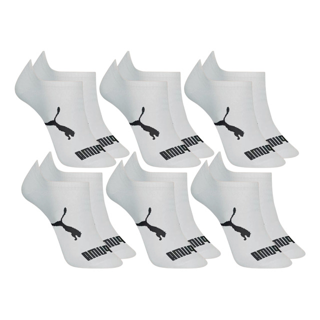 Kit 6 Pares Meias Invisível Puma Sapatilha Adulto Original Kit 6 Pares Meias Invisível Puma Sapatilha Adulto Original