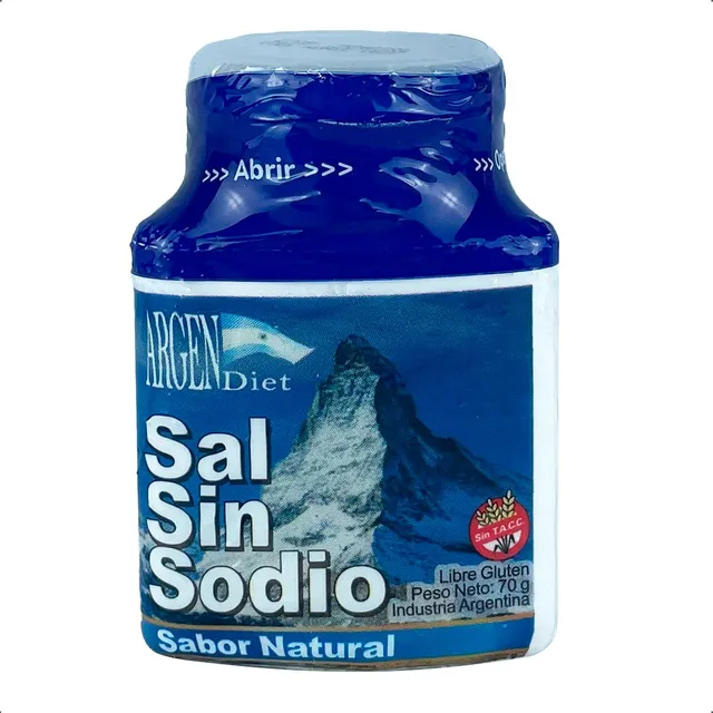 Pack X2 Sal Sin Sodio Argendiet 70 Gr