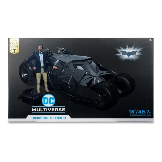 Dc Multiverse The Dark Knight Lucius Fox & Tumbler