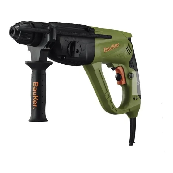 Rotomartillo Bauker Sds-3j Eléctrico Color Verde/Negro Frecuencia 4900