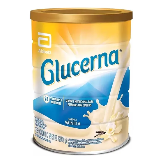 Suplemento En Polvo Glucerna Sabor Vainilla Lata 850 Gr