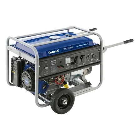 Gerador A Gasolina 9kva Partida Elétrica Gt10000fbe Tekna