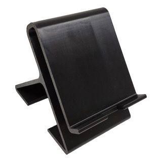Suporte Porta Celular Design 3d Luxo - Preto Suporte Porta Celular Design 3d Luxo - Preto