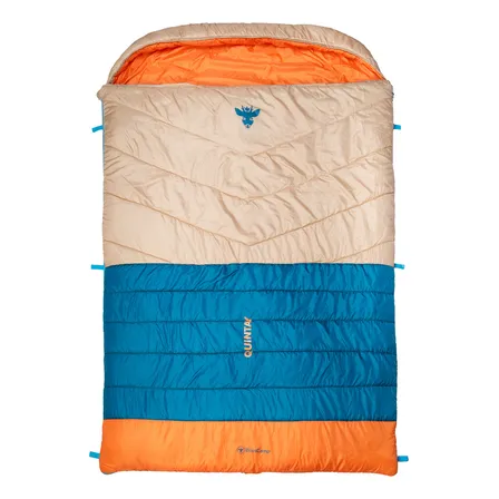 Saco De Dormir Doble Quintay Xl Bosscamp Color Beige
