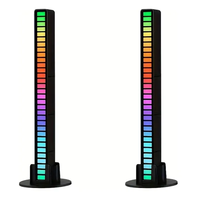 Barra Sincronizadas Con La Música Y Voz 32bits Luces Led Rgb