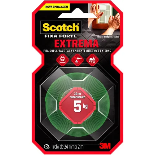 Fita Dupla Face Hutz 500cmx1,8cm - 2 Unidades | MercadoLivre
