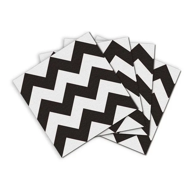 Servilleta Chevron Negro - Unidad a $1420