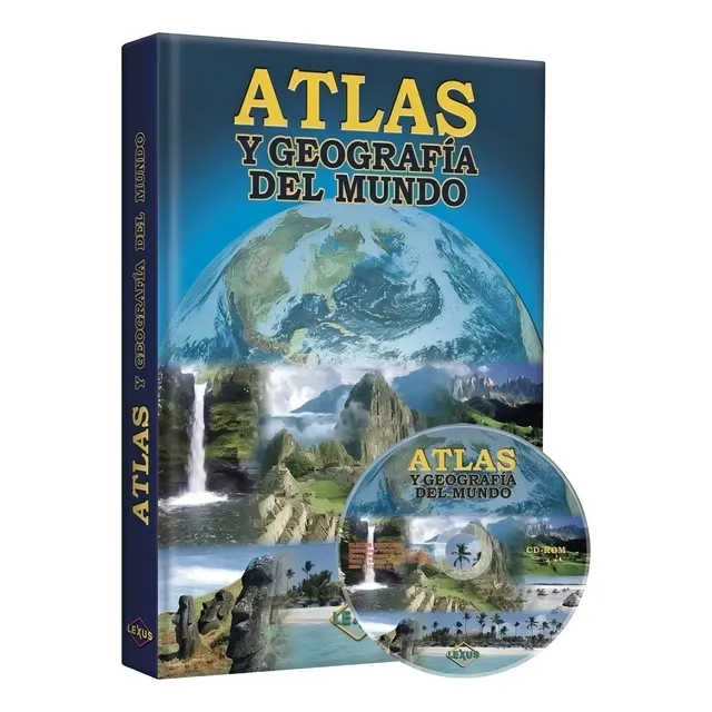 Libro Atlas Y Geografía Del Mundo - Lexus Editores