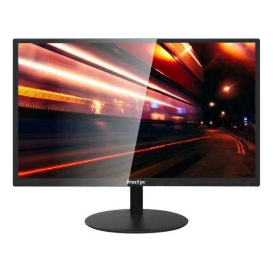 Monitor Led Brazil PC 20WR 75Hz 1600 x 900 20" 127/220V Cor Preto