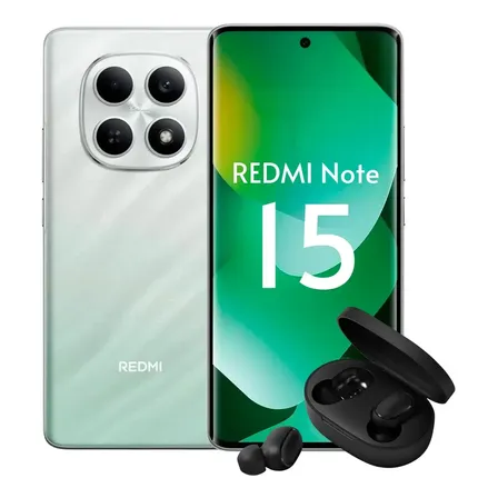 Xiaomi Redmi Note 15 256gb 8gb Ram Dual Sim + Brinde Fone Verde-claro