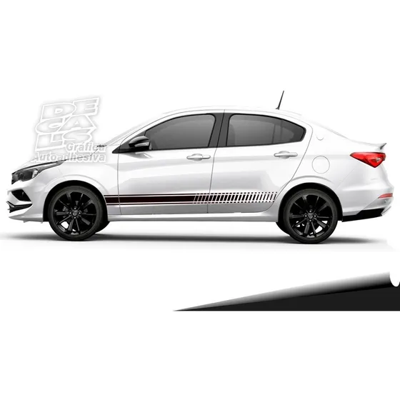 Calco Fiat Cronos Abarth Tunning Juego