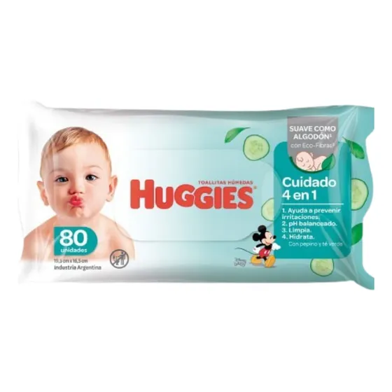 Toallas Humedas Huggies Pack 12 Paquetes