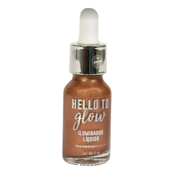 Hello To Glow,iluminador Liq.de Todomoda,bronze Gold