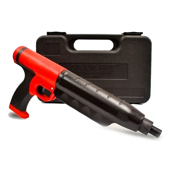  Pistola Gb100s + Clavo Con Rondana 1 1/4  Gram Bel Caja 