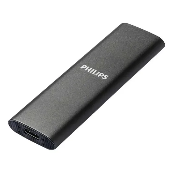 Disco Duro Ssd Portátil Externo Slim 1tb / Philips 9671 Negro