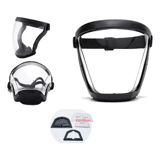 Protect Mask Óculos De Proteção Facial Transparente Máscara Protect Mask Óculos De Proteção Facial Transparente Máscara