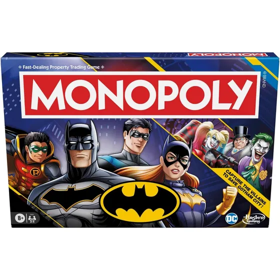 Juego De Mesa Monopoly Batman Edition | Juego De Monopoly Pa