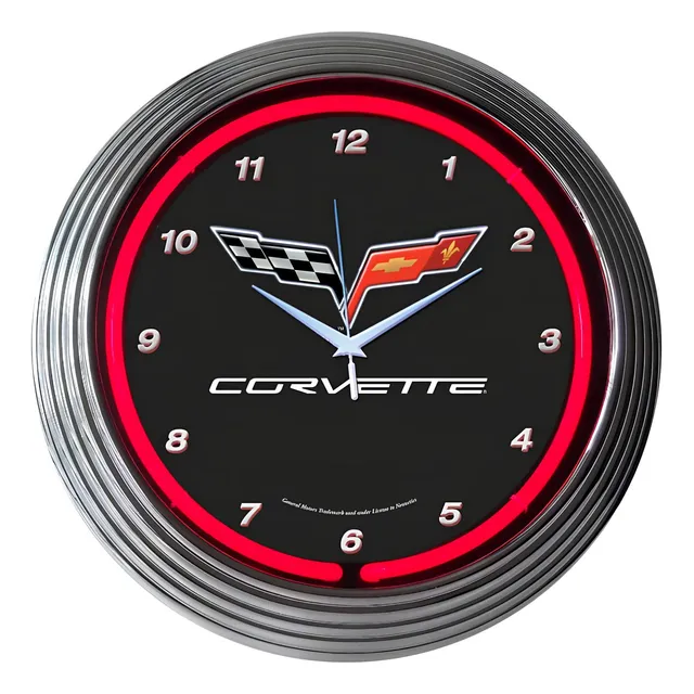 Reloj Decorativo Neon Maximun Pared - Car Care Style