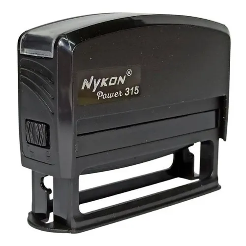 Carimbo Assinatura Nykon 315 10x69mm Cor da tinta Preto Cor do exterior Preto