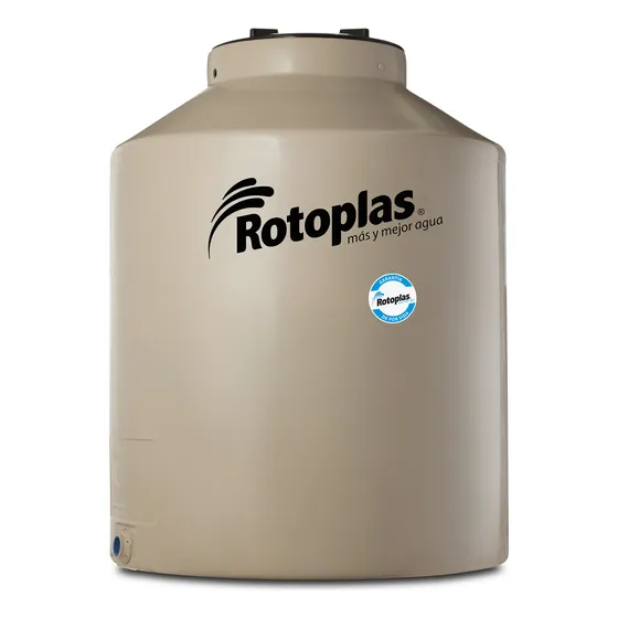 Tanque De Agua Rotoplas 1100l Tricapa Vertical Polietileno De 140 X 110 Cm